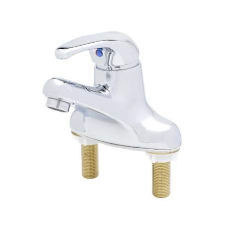 T and S Brass 0.5 GPM Centerset Bathroom Faucet Chrome Plated