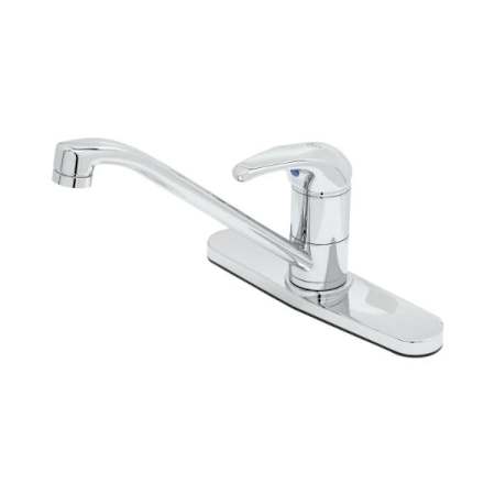 T and S Brass 1.50 GPM Centerset Bathroom Faucet Chrome Plated