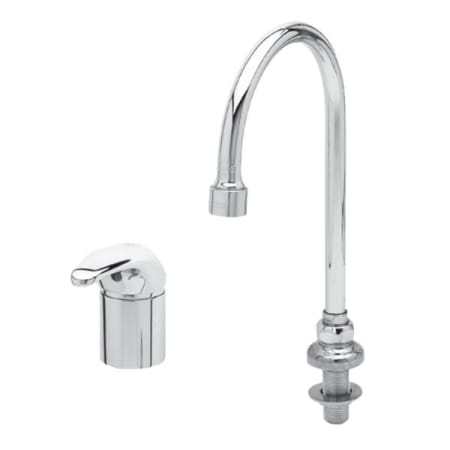 T and S Brass 2.2 GPM Widespread Kitchen Faucet Stainless Steel