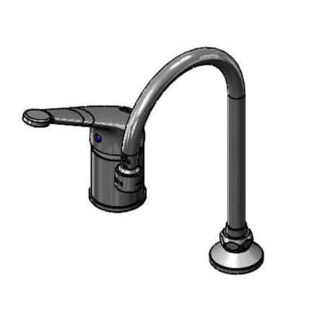 T and S Brass 2.20 GPM Widespread Kitchen Faucet Chrome Plated