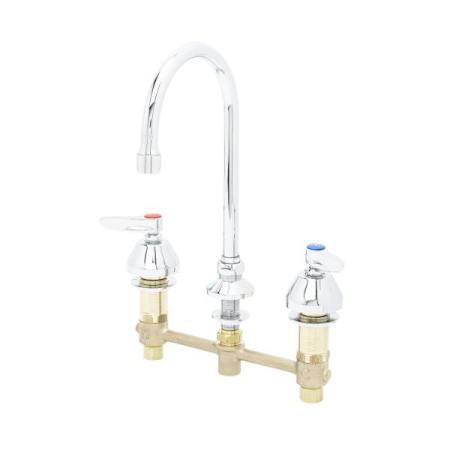 T and S Brass 2.20 GPM Widespread Bathroom Faucet Chrome Plated