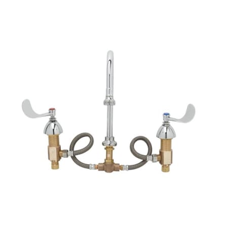 T and S Brass 2.20 GPM Widespread Bathroom Faucet Chrome Plated