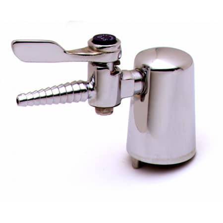 T and S Brass Vandal Resistant Laboratory Turret with One Serrated Hose Cock Chrome