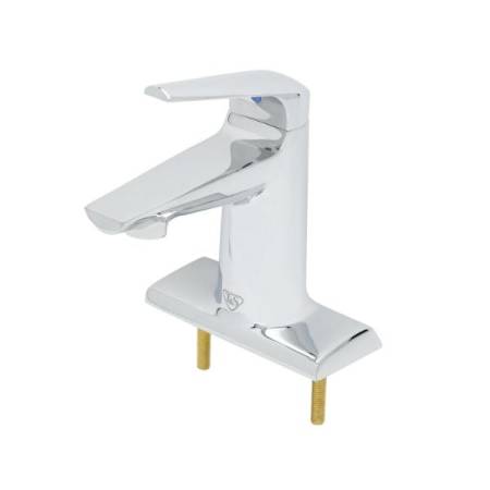 T and S Brass Lake Crest 0.5 GPM Centerset Bathroom Faucet Chrome Plated
