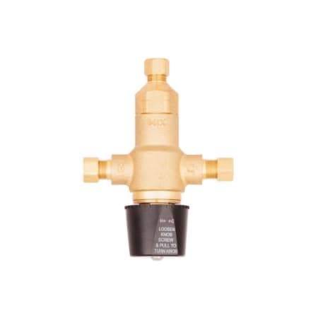 T and S Brass 3/8" Compression TMV (Thermostatic Mixing Valve - ASSE 1070) N/A