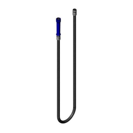 T and S Brass Hose Assembly, 72" Long, Blue Handle N/A