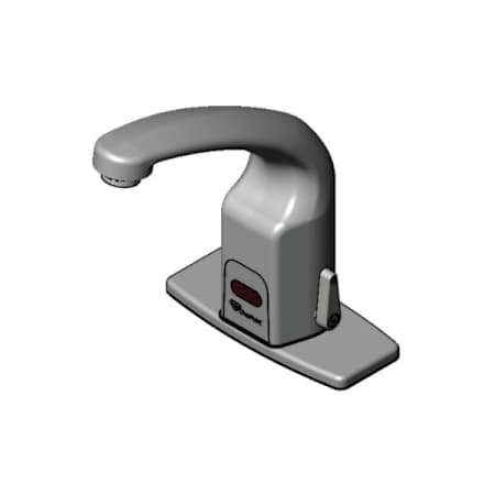 T and S Brass 2.2 GPM Centerset Bathroom Faucet Chrome