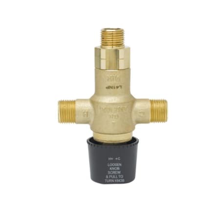 T and S Brass Thermostatic Mixing Valve with 1/2" NPSM Male Threads N/A