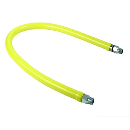 T and S Brass Gas Supply Hose Yellow