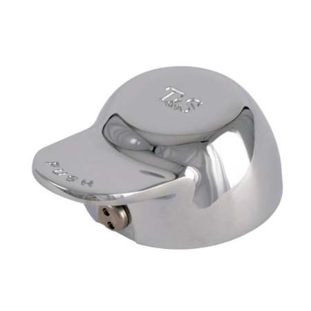 T and S Brass Metering Pivot-Action Handle (Blank) with Retaining Nut & Spanner Bit Polished Chrome