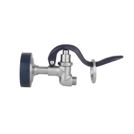 T and S Brass Stainless Steel 1.15 GPM Spray Valve (Blue) Brushed Stainless Steel