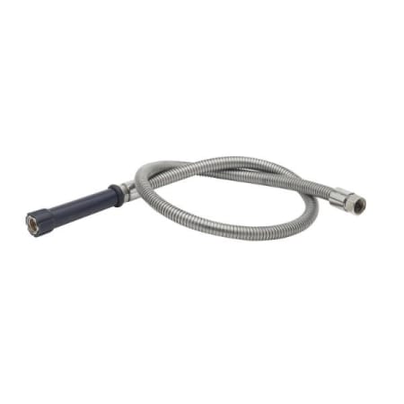 T and S Brass 40" Flexible Stainless Steel Pre-Rinse Hose Assembly with Blue Handle N/A