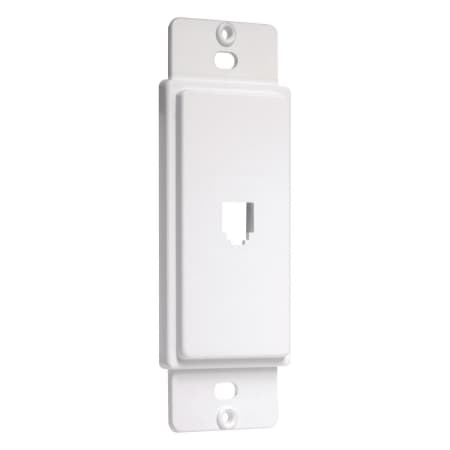TayMac Masque 1 Gang Cable Wall Plate White