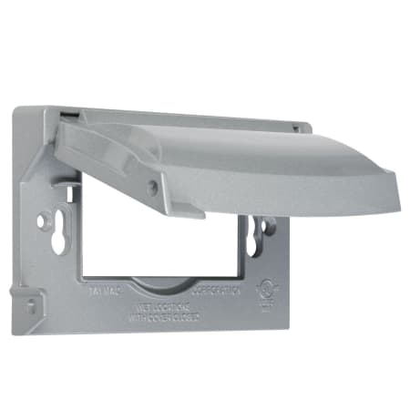 TayMac 4-13/16" Wide 1 Gang Flip Cover - Pack of (20) Gray