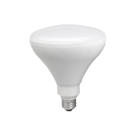 TCP Single 17 Watt Frosted Dimmable BR40 Medium (E26) LED Bulb - 2700K White