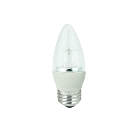 TCP Single 4 Watt Clear Dimmable B11 Medium (E26) LED Bulb - 2700K Clear