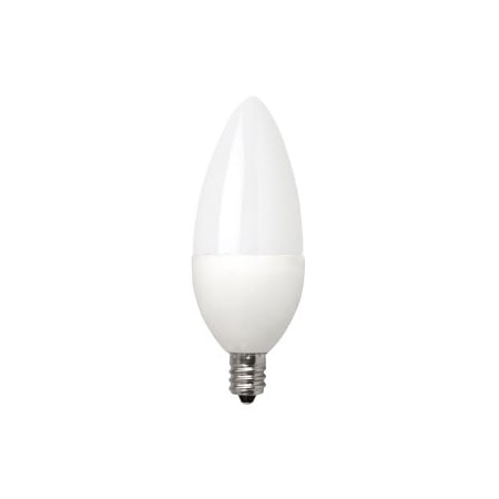 TCP Single 5 Watt Frosted Dimmable B11 Candelabra (E12) LED Bulb - 2700K White