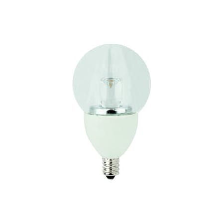 TCP Single 5 Watt Clear Dimmable G16 Candelabra (E12) LED Bulb - 2700K Clear