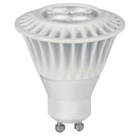 TCP MR Series 7W 3000K MR16 with 20° Beam Angle and GU10 Base Frosted