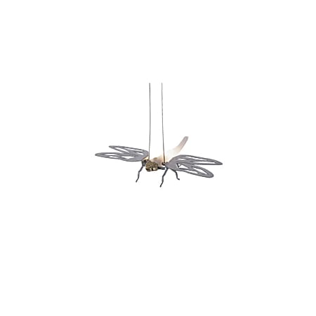 White Dragonfly Functional Art Track Light