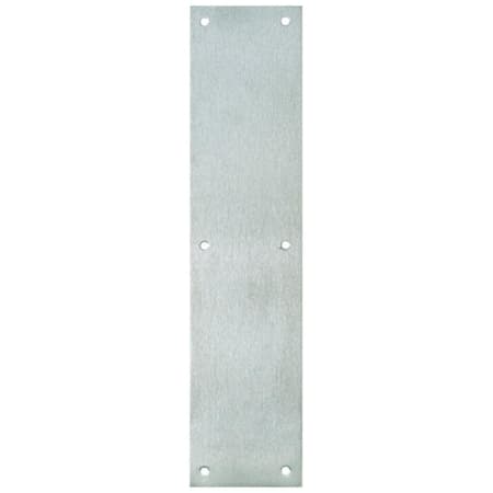 Tell Manufacturing 3-1/2 Inch x 15 Inch Commercial Door Push Plate Aluminum