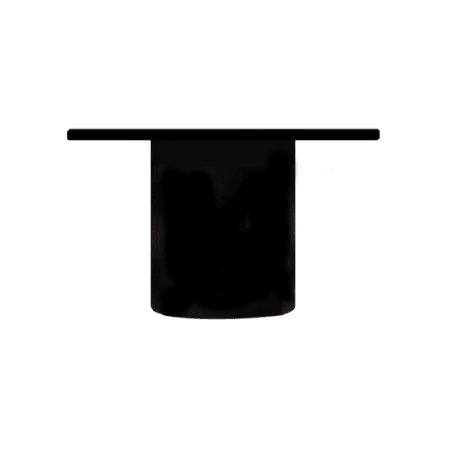 The CopperSmith Outdoor Post Fitter Matte Black