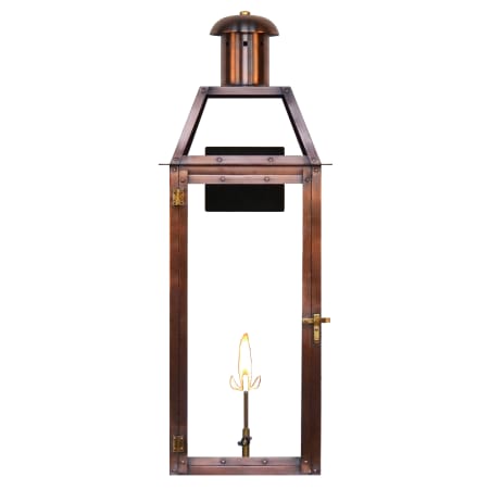 The CopperSmith Oakley 33" Tall Copper Natural Gas Outdoor Wall Sconce Antique Copper
