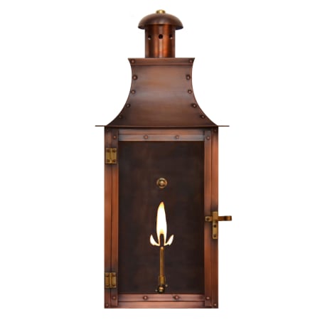 The CopperSmith Terra 23" Tall Copper Natural Gas Outdoor Wall Sconce Antique Copper