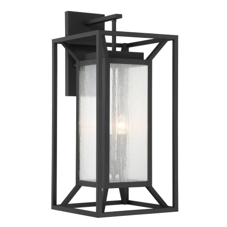 The Great Outdoors Harbor View 4 Light 30" Tall Outdoor Ever-Pro Wall Sconce with Clear Seedy Glass Sand Coal