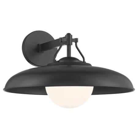 The Great Outdoors Cameo Shores 16" Wide Outdoor Wall Sconce with Etched White Glass Coal