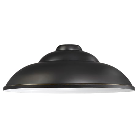 The Great Outdoors Reflective Lighting 18" Wide Shade Oil Rubbed Bronze / Matte Gold