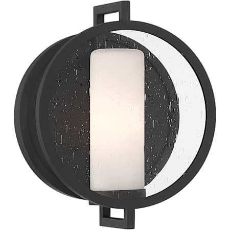 The Great Outdoors Halin 1 Light 9" Tall Outdoor ADA Wall Sconce Sand Coal Black