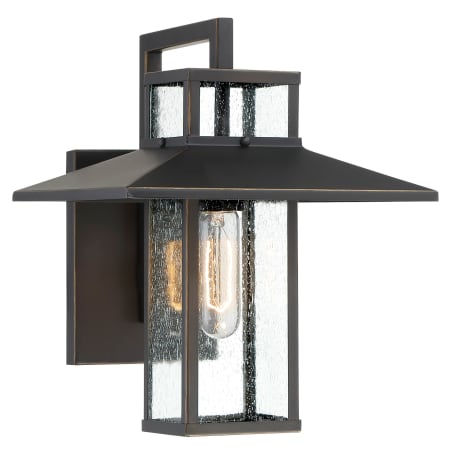 The Great Outdoors Danforth Park 13" Tall Outdoor Wall Sconce Oil Rubbed Bronze with Gold Highlights