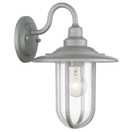 The Great Outdoors Signal Park 13" Tall Outdoor Wall Sconce Galvanized