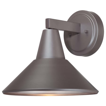 The Great Outdoors Bay Crest 1 Light 10-1/2" Tall Dark Sky Outdoor Wall Sconce Dorian Bronze