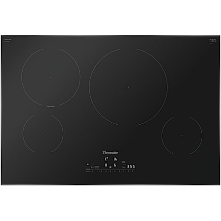Thermador Heritage Series 30 Inch Wide 4 Burner Electric Cooktop with PowerBoost® and CookSmart® Black