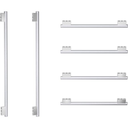 Thermador 6 Piece Refrigeration Handle Kit 32 3/16" x 2 1/4" and 20.5" x 2 1/4" Stainless Steel