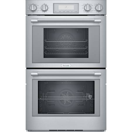 Thermador Professional 30 Inch Wide 7.3 Cu. Ft. Electric Combi Oven, Double Oven with True Convection and Steam Cooking Stainless Steel