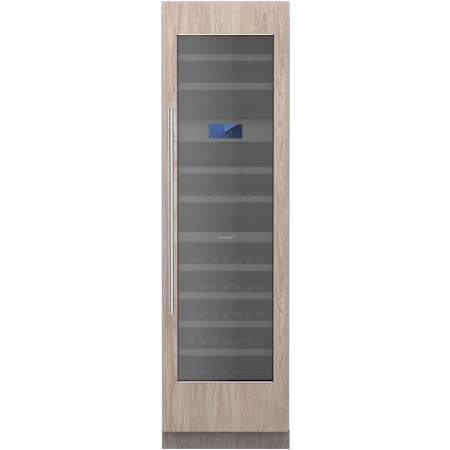 Thermador Freedom 24 Inch Wide 110 Bottle Capacity Panel Ready Built-In Wine Cooler Panel Ready
