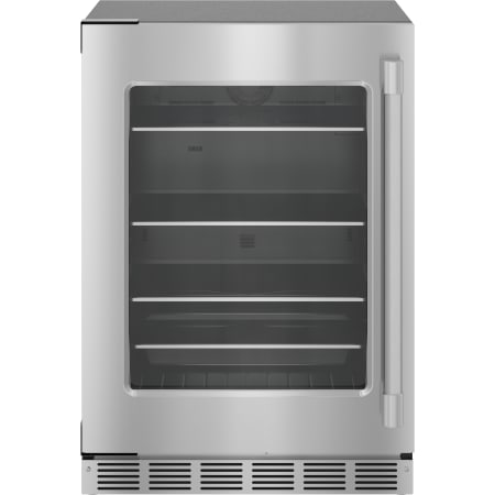 Thermador Professional 24 Inch Wide 5.2 Cu. Ft. Energy Star Certified Compact Freezerless Refrigerator with Left Hinge and SoftClose® Door Stainless Steel