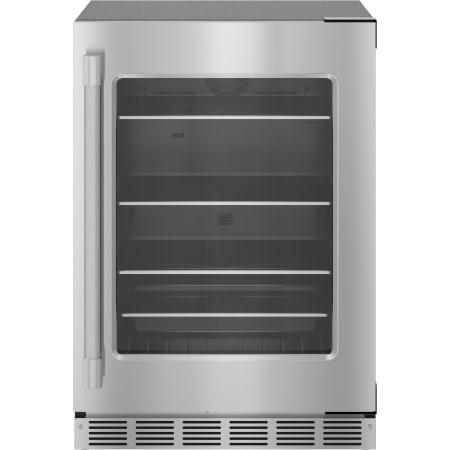 Thermador Professional 24 Inch Wide 5.2 Cu. Ft. Energy Star Certified Compact Freezerless Refrigerator with SoftClose® Stainless Steel