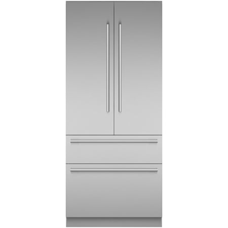 Thermador Freedom 36 Inch Wide 18.8 Cu. Ft. Energy Star Certified French Door Refrigerator Stainless Steel