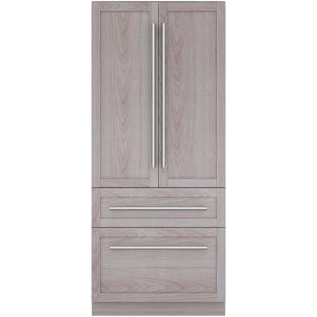 Thermador Freedom 36 Inch Wide 18.8 Cu. Ft. Energy Star Certified Panel Ready French Door Refrigerator Panel Ready