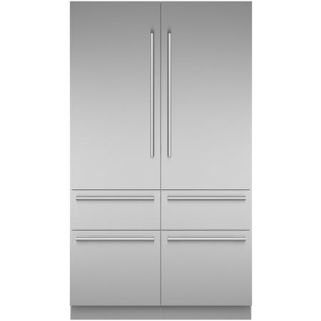 Thermador Freedom 48 Inch Wide 26.8 Cu. Ft. Energy Star Certified French Door Refrigerator with Four Drawers Stainless Steel