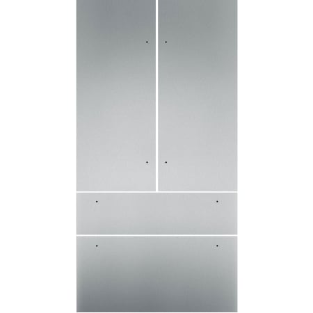 Thermador 42 Inch Door Panel Kit for Full Size Refrigerator (4 Panels) Stainless Steel