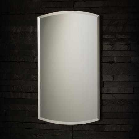 ThermaSol Avant 12-1/2" W x 22" H Modern Rectangular Frameless Bathroom Mirror N/A