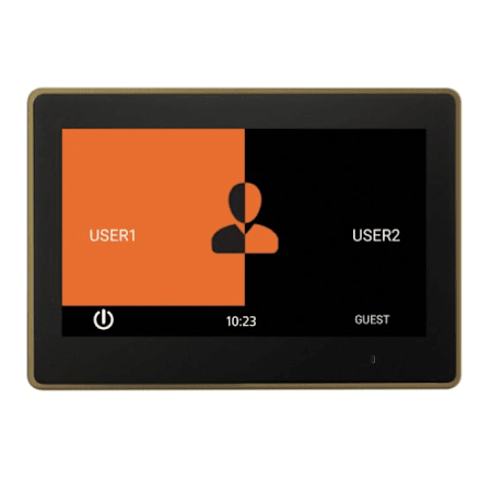 ThermaSol Thermatouch2 10 Control Satin Brass