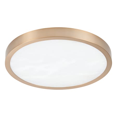 Thesis Argyle 16" Wide 5CCT LED Flush Mount Ceiling Fixture Champagne Gold