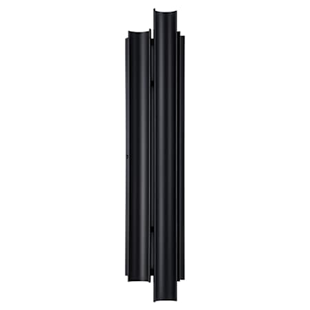 Thesis Kestrel 3 Light 30" Tall 5CCT LED Outdoor Wall Sconce Textured Black