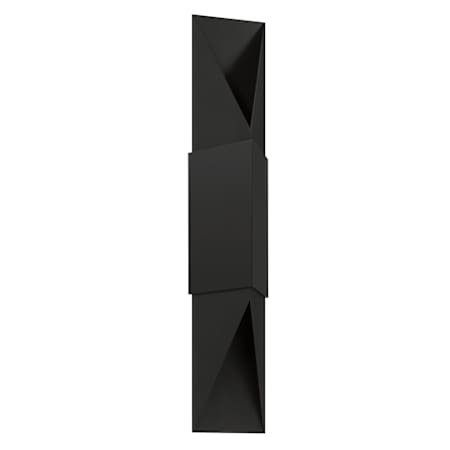 Thesis Brera 2 Light 30" Tall Outdoor Wall Sconce Matte Black